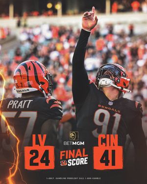 Image post by @Bengals on Twitter