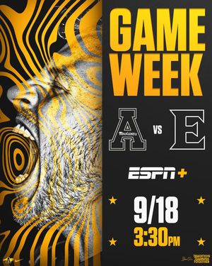 Image post by @appstate_fb on Instagram