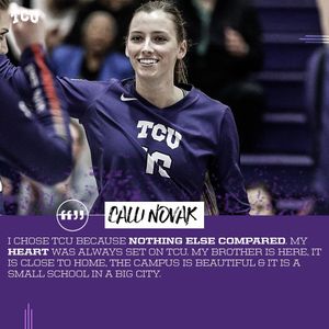 Image post by @tcuvolleyball on Instagram