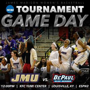Image post by @jmuwbasketball on Instagram