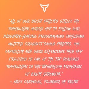 Image post by @teambuildr on Instagram