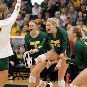 Image post by @ndsuvolleyball on Instagram