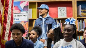 Image post by @chancetherapper on Instagram