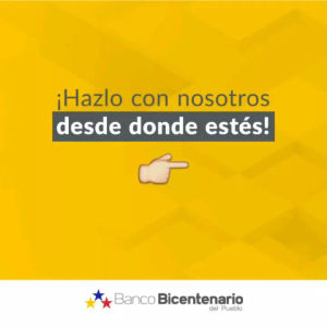 Image post by @bancobicentenario on Instagram