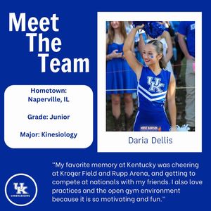 Image post by @kentuckycheer on Instagram