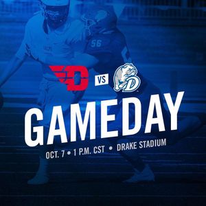 Image post by @drakebulldogsfb on Instagram