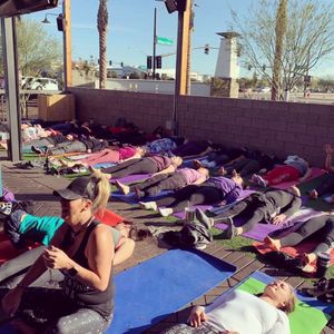 Image post by @yogapartylive on Instagram
