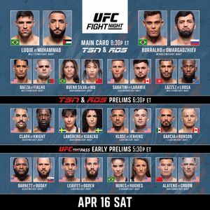 Image post by @ufccanada on Instagram