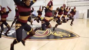 Image post by @cavaliersdanceteam on Facebook