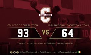 Image post by @cofcbasketball on Instagram