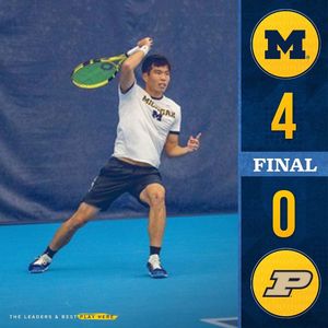 Image post by @umichmtennis on Instagram