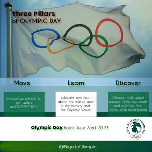 Image post by @nigeriaolympic on Instagram