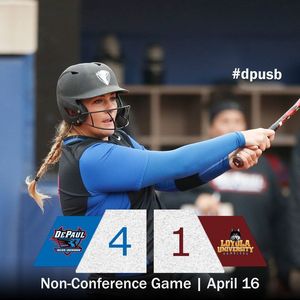 Image post by @DePaulBlueDemons on Facebook