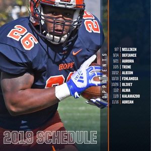 Image post by @hopecollegefb on Instagram