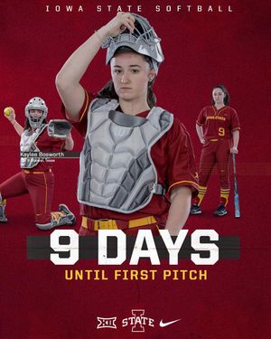 Image post by @iowastatesoftball on Instagram