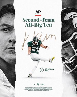 Image post by @MSU_Football on Twitter