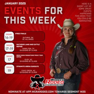 Image post by @womensrodeo on Instagram