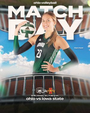Image post by @OhioBobcatsVB on Twitter
