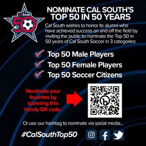 Image post by @calsouthsoccer on Instagram