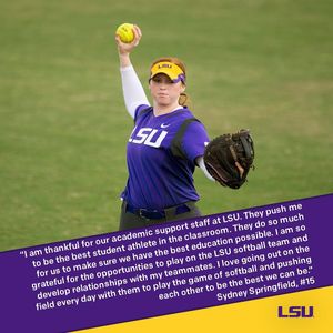 Image post by @lsusoftball on Instagram
