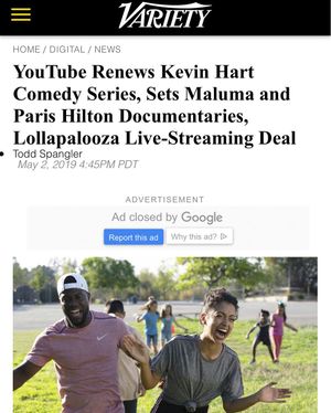 Image post by @kevinhart4real on Instagram