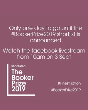 Image post by @thebookerprizes on Instagram
