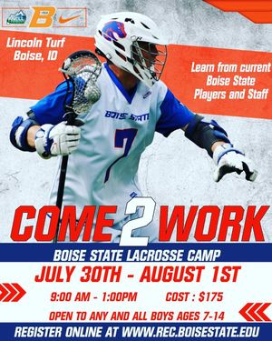 Image post by @boisestatelacrosse on Instagram
