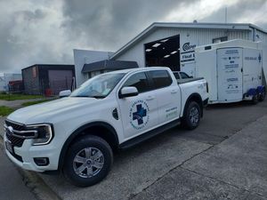 Image post by @nzhorseambulancetrust on Facebook