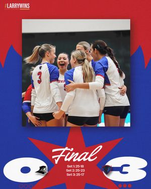 Image post by @DePaulVball on Twitter