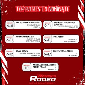 Image post by @womensrodeo on Instagram