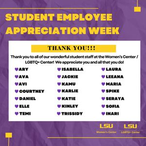 Image post by @lsu_wc on Instagram