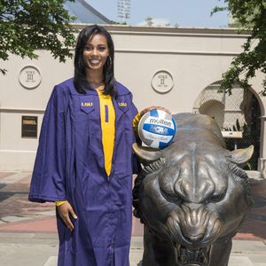 Image post by @lsuvolleyball on Instagram