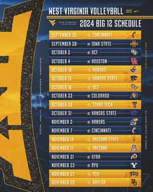 Image post by @wvuvolleyball on Instagram