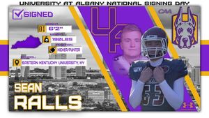 Image post by @ualbanyfootball on Instagram