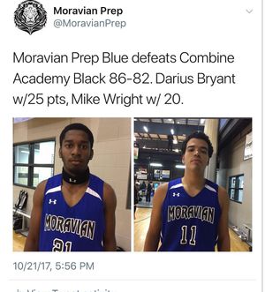 Image post by @moravianprep on Instagram