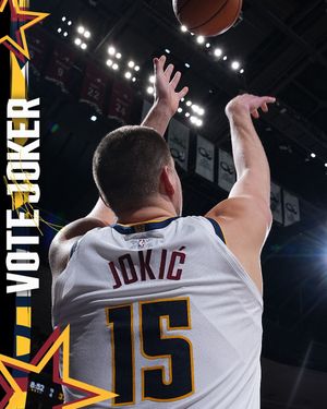 Image post by @nuggets on Instagram