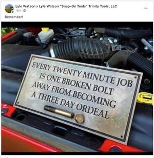 Image post by @snapon_official on Instagram