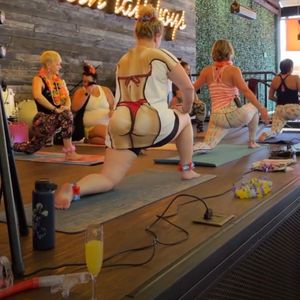 Image post by @yogapartylive on Instagram