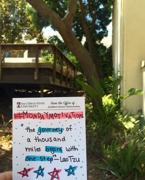 Image post by @sdsuadmissions on Instagram