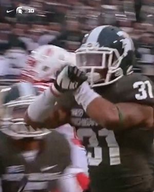 Image post by @msu_football on Instagram