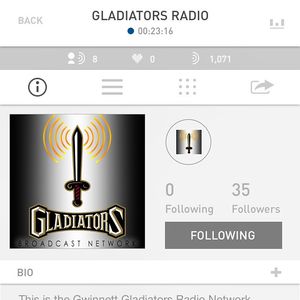 Image post by @atlgladiators on Instagram