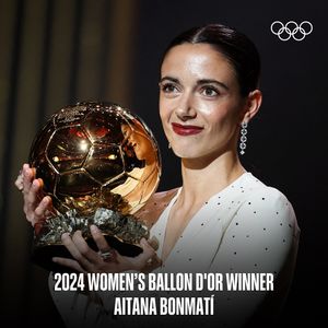 Image post by @olympics on Instagram