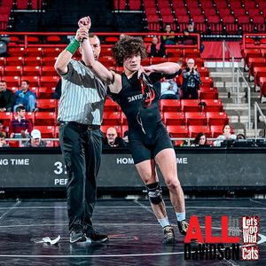 Image post by @davidsonwrestling on Instagram