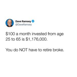 Image post by @daveramsey on Instagram