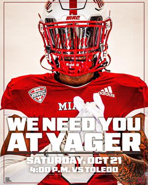 Image post by @miamiohfootball on Instagram