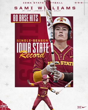 Image post by @iowastatesoftball on Instagram