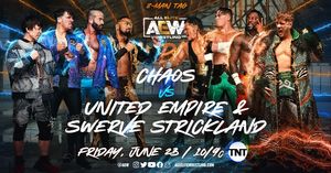 Image post by @AEW on Twitter