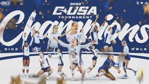 Image post by @ricevolleyball on Instagram