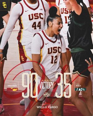 Image post by @uscwbb on Instagram