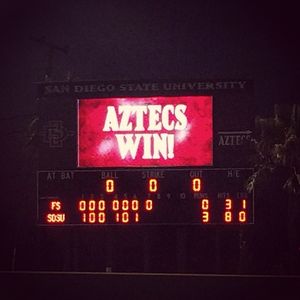 Image post by @sdsu_softball on Instagram
